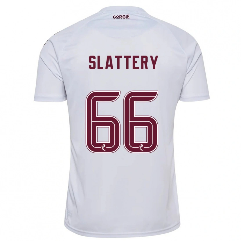 Danxen Mulher Camisola Jenna Slattery #66 Branco Vinho Alternativa 2025/26 Camisa Brasil