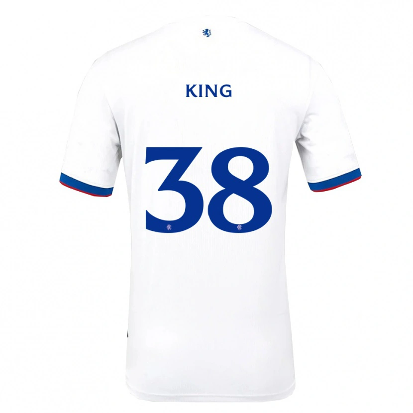 Danxen Mulher Camisola Leon King #38 Branco Vermelho Azul Alternativa 2025/26 Camisa Brasil