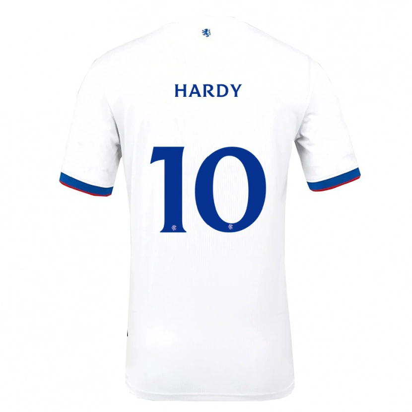 Danxen Mulher Camisola Rio Hardy #10 Branco Vermelho Azul Alternativa 2025/26 Camisa Brasil
