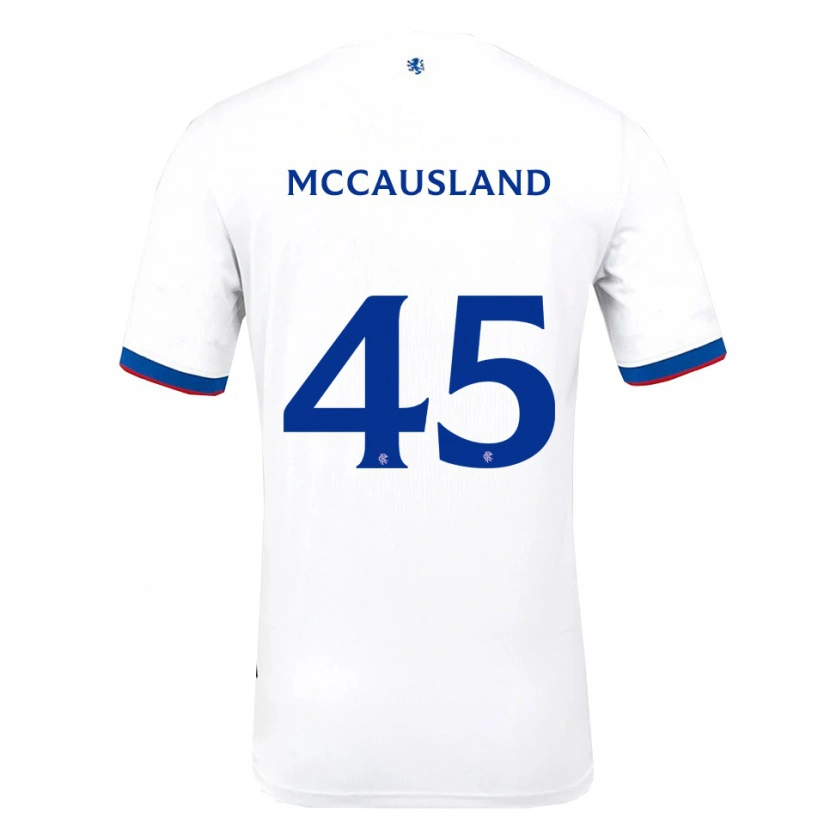 Danxen Mulher Camisola Ross Mccausland #45 Branco Vermelho Azul Alternativa 2025/26 Camisa Brasil