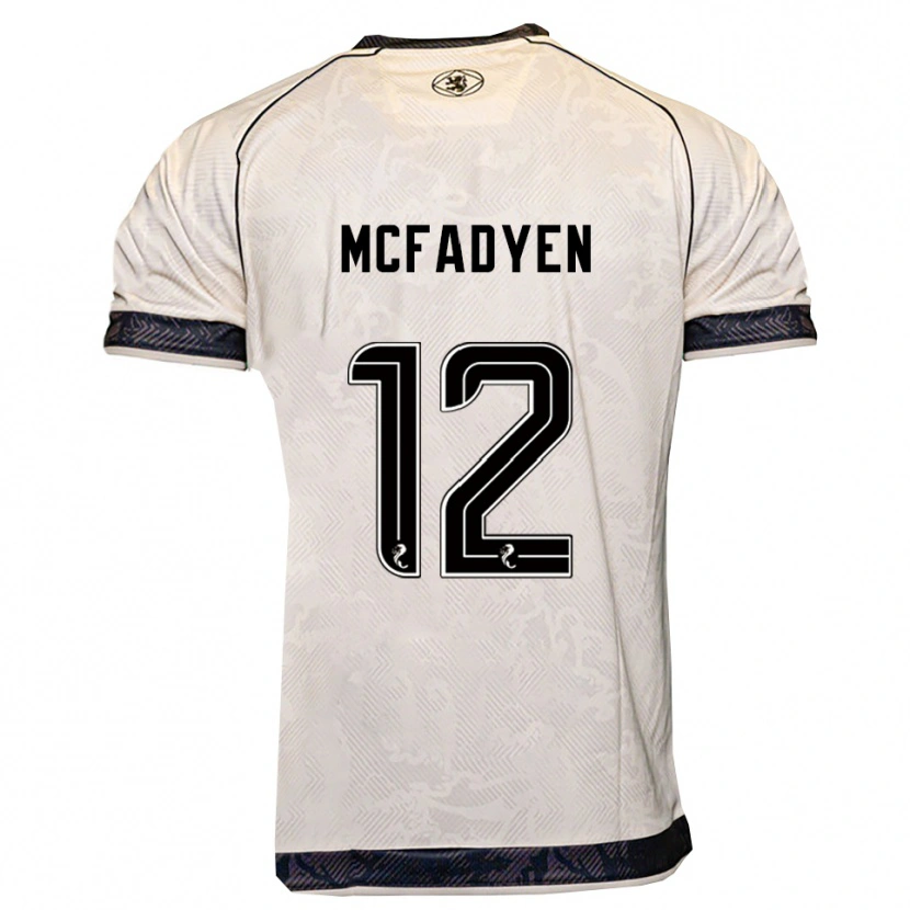 Danxen Mulher Camisola Stacey Mcfadyen #12 Branco Preto Alternativa 2025/26 Camisa Brasil