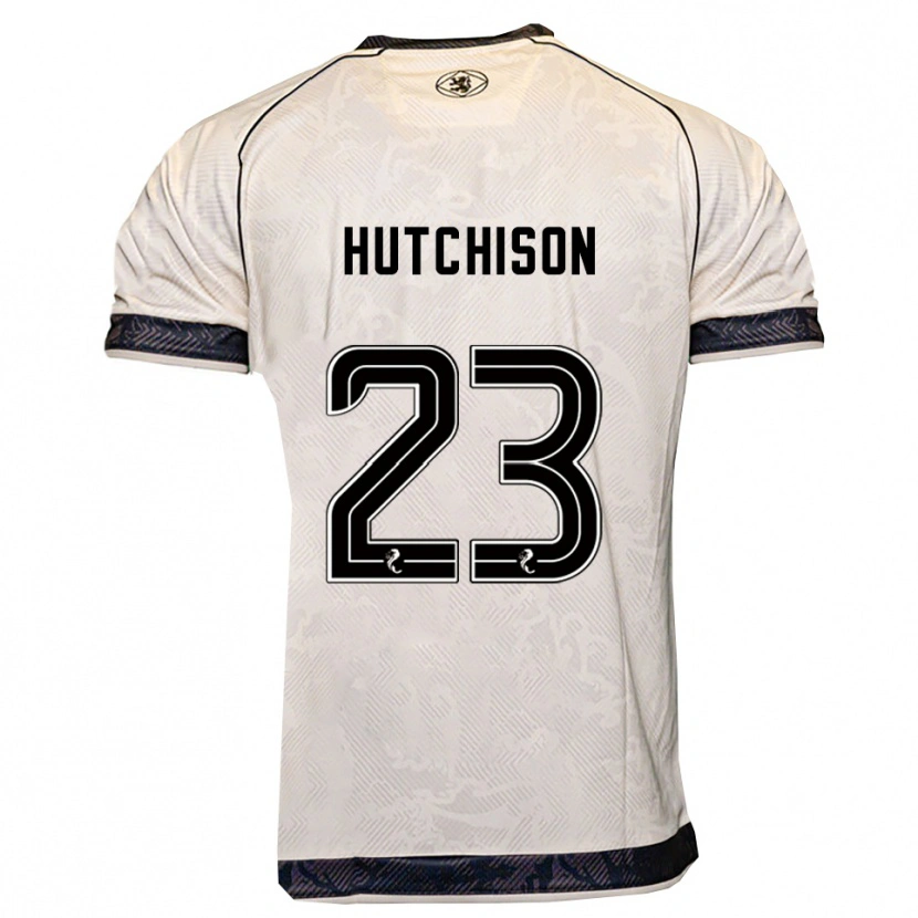 Danxen Mulher Camisola Daisy Hutchison #23 Branco Preto Alternativa 2025/26 Camisa Brasil