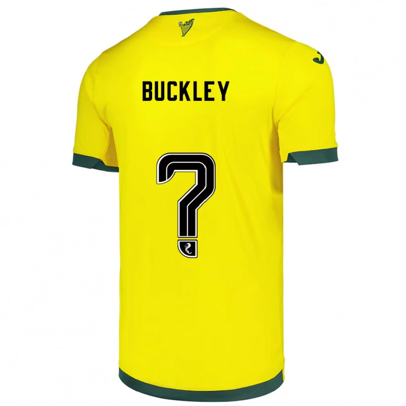 Danxen Mulher Camisola Adam Buckley #0 Amarelo Verde Alternativa 2025/26 Camisa Brasil