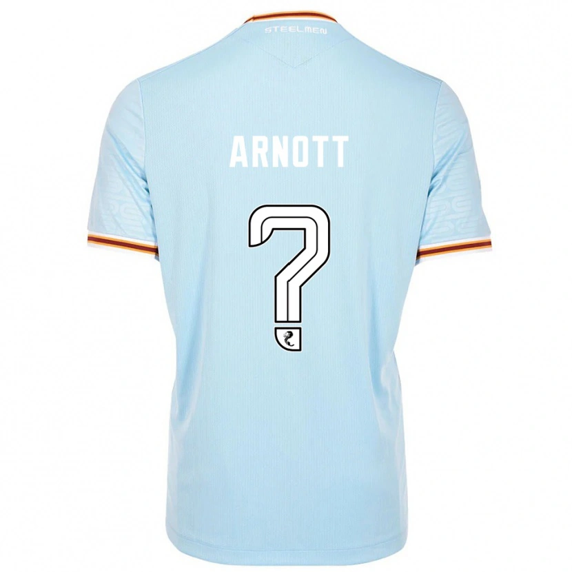 Danxen Mulher Camisola Andrew Arnott #0 Azul Celeste Alternativa 2025/26 Camisa Brasil