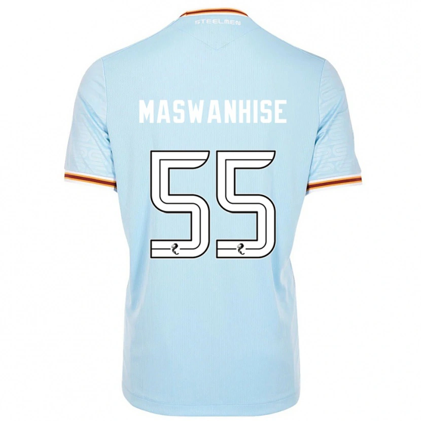 Danxen Mulher Camisola Tawanda Maswanhise #55 Azul Celeste Alternativa 2025/26 Camisa Brasil