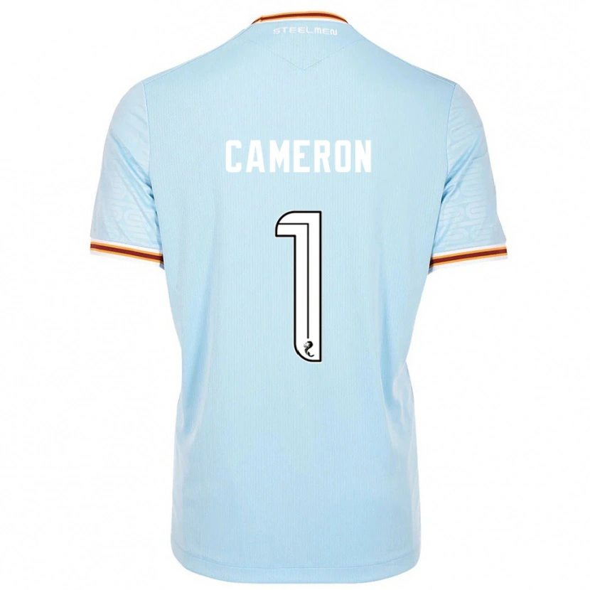 Danxen Mulher Camisola Rebecca Cameron #1 Azul Celeste Alternativa 2025/26 Camisa Brasil