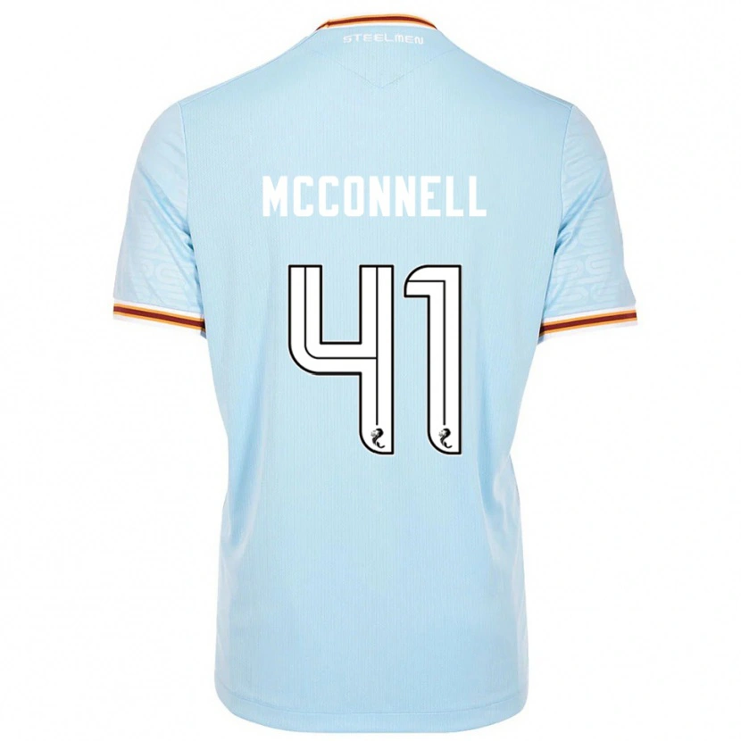 Danxen Mulher Camisola Jack Mcconnell #41 Azul Celeste Alternativa 2025/26 Camisa Brasil