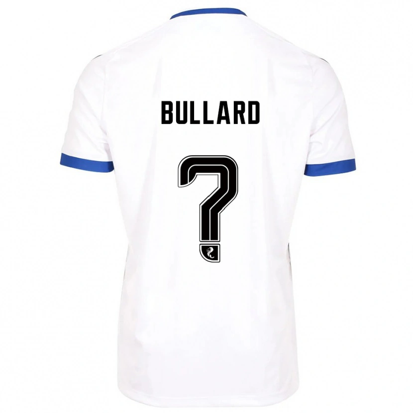 Danxen Mulher Camisola Cole Bullard #0 Branco Azul Alternativa 2025/26 Camisa Brasil