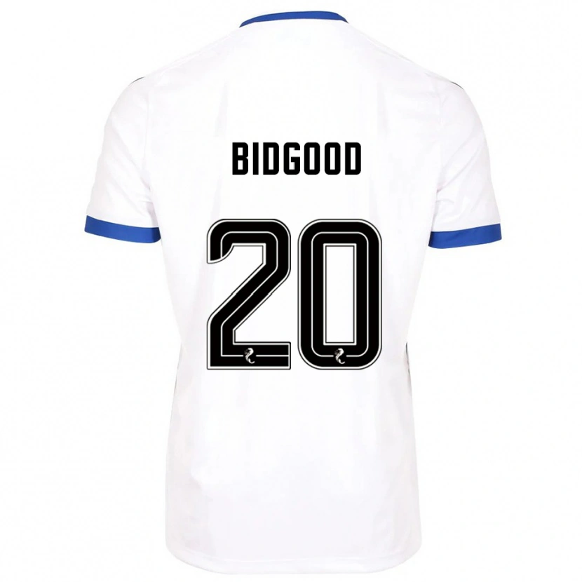 Danxen Mulher Camisola Aoife Bidgood #20 Branco Azul Alternativa 2025/26 Camisa Brasil