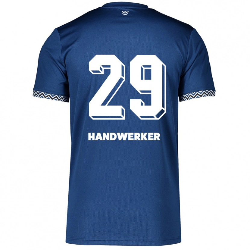 Danxen Criança Camisola Tim Handwerker #29 Azul Marinho Branco Principal 2025/26 Camisa Brasil