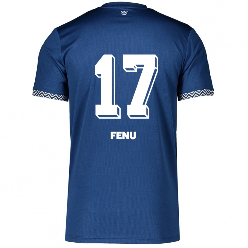 Danxen Criança Camisola Inci Fenu #17 Azul Marinho Branco Principal 2025/26 Camisa Brasil