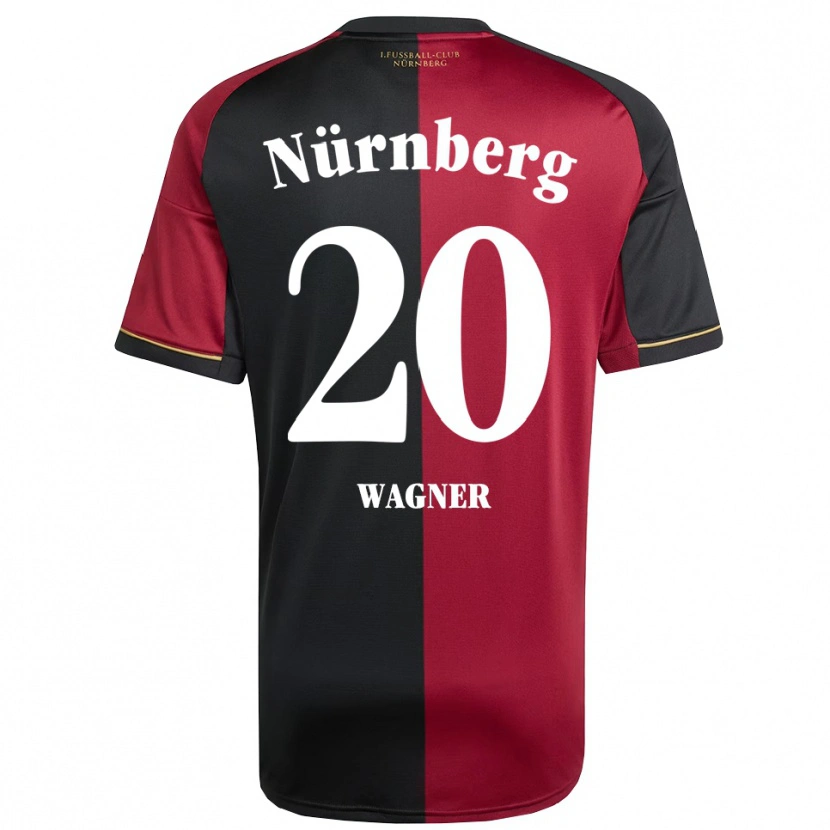 Danxen Criança Camisola Erik Wagner #20 Borgonha Preto Principal 2025/26 Camisa Brasil