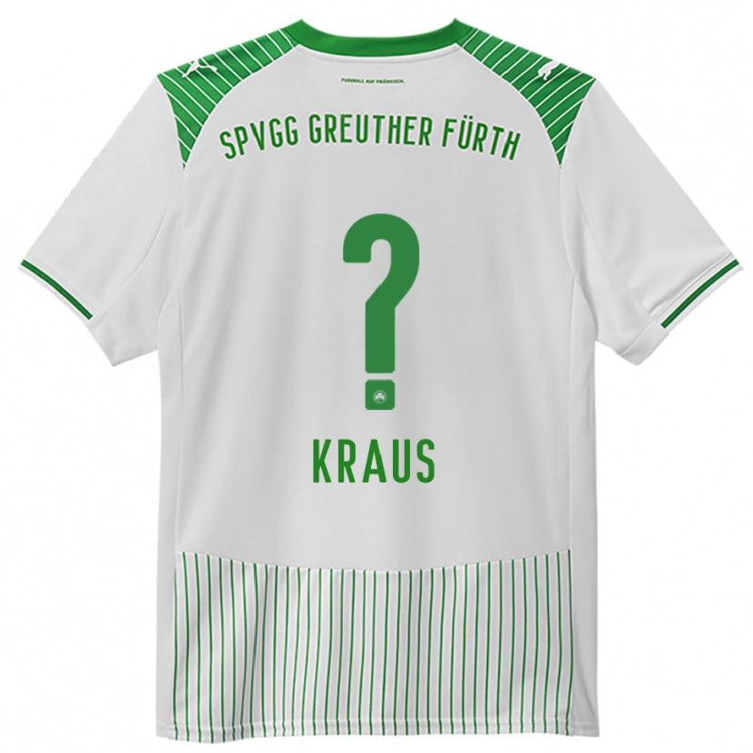 Danxen Criança Camisola Scarlett Kraus #0 Branco Verde Principal 2025/26 Camisa Brasil