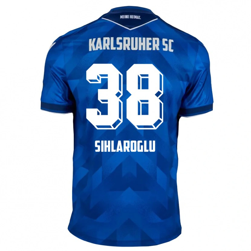 Danxen Criança Camisola Efe-Kaan Sihlaroglu #38 Azul Branco Principal 2025/26 Camisa Brasil