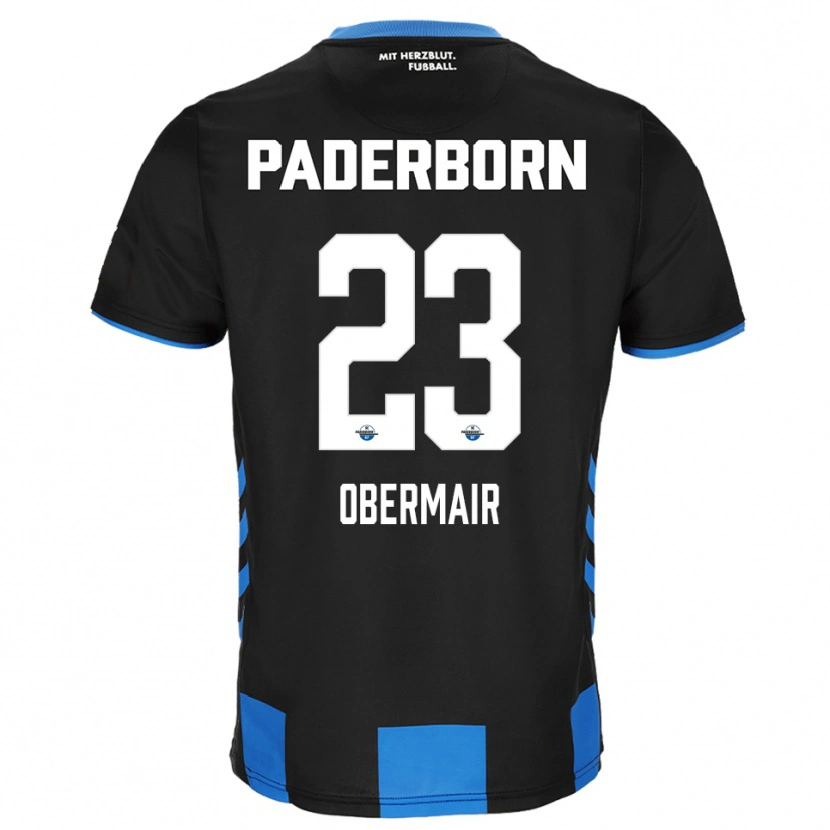 Danxen Criança Camisola Raphael Obermair #23 Preto Azul Principal 2025/26 Camisa Brasil