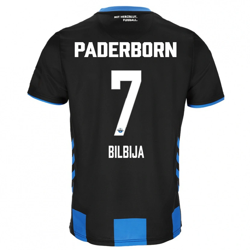 Danxen Criança Camisola Filip Bilbija #7 Preto Azul Principal 2025/26 Camisa Brasil