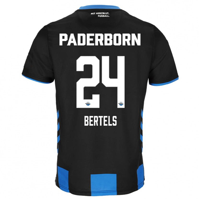 Danxen Criança Camisola Felix Bertels #24 Preto Azul Principal 2025/26 Camisa Brasil
