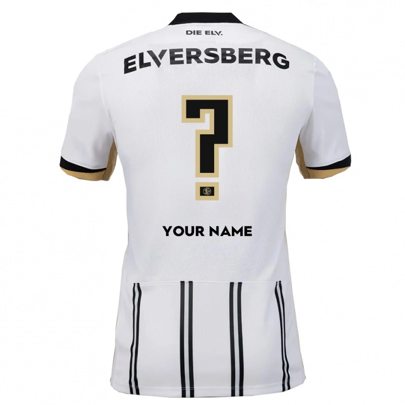 Danxen Criança Camisola Seu Nome #0 Branco Preto Principal 2025/26 Camisa Brasil