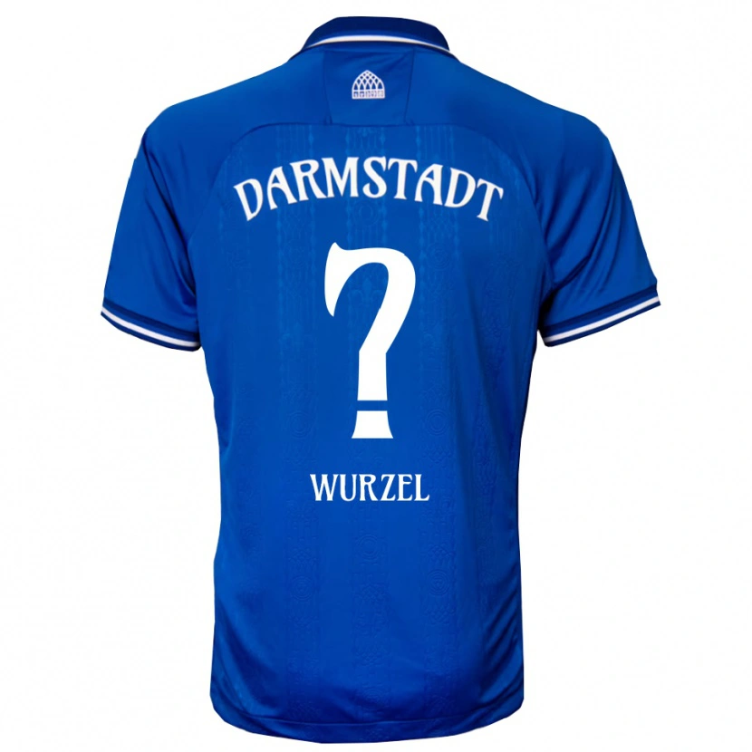 Danxen Criança Camisola Elias Wurzel #0 Azul Branco Principal 2025/26 Camisa Brasil