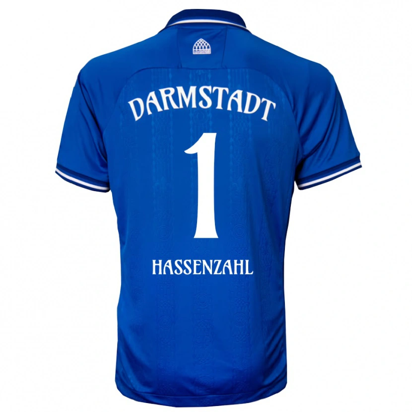 Danxen Criança Camisola Leon Hassenzahl #1 Azul Branco Principal 2025/26 Camisa Brasil