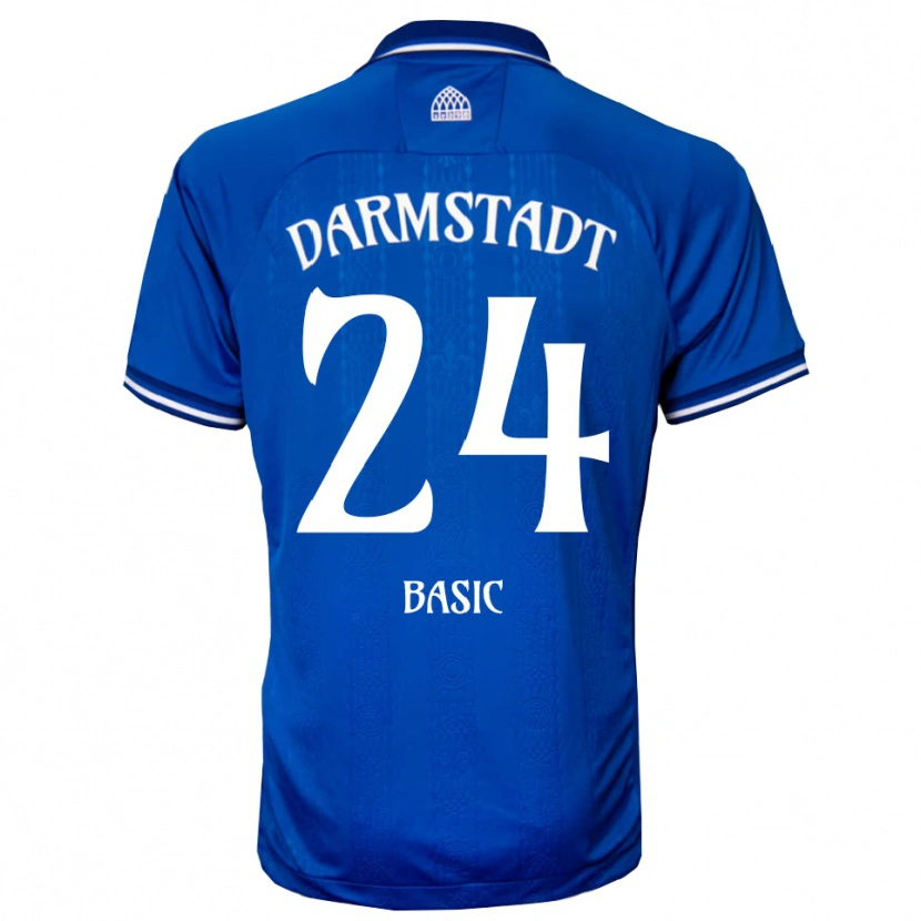 Danxen Criança Camisola Benjamin Basic #24 Azul Branco Principal 2025/26 Camisa Brasil