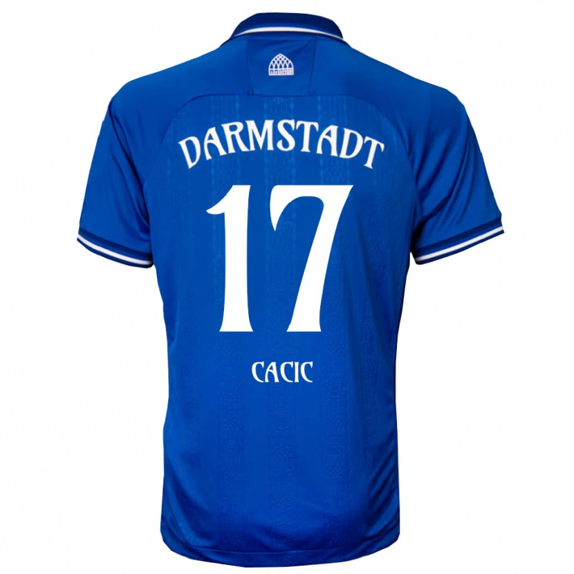 Danxen Criança Camisola Antonio Cacic #17 Azul Branco Principal 2025/26 Camisa Brasil