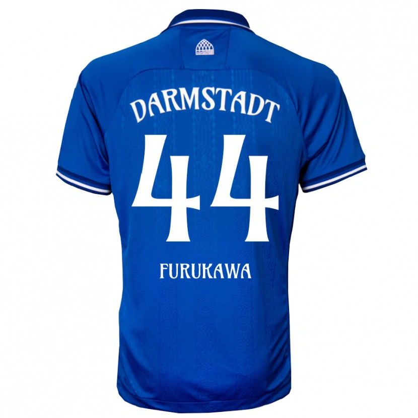 Danxen Criança Camisola Yosuke Furukawa #44 Azul Branco Principal 2025/26 Camisa Brasil