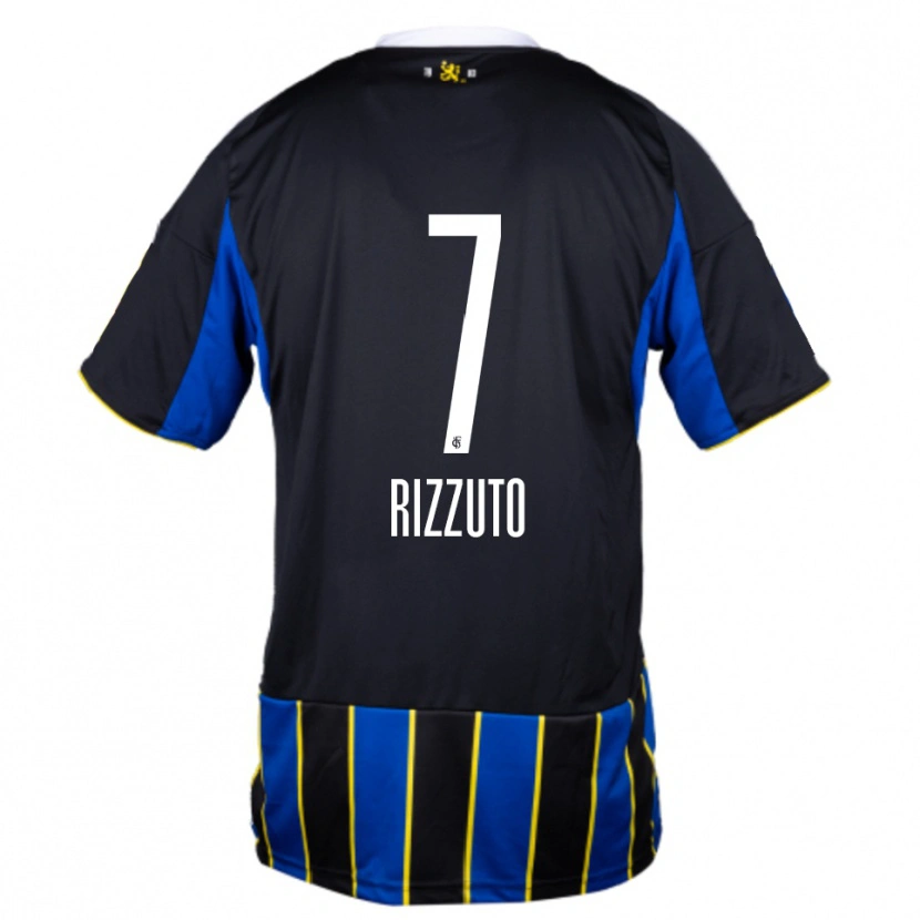 Danxen Criança Camisola Calogero Rizzuto #7 Azul Preto Amarelo Principal 2025/26 Camisa Brasil