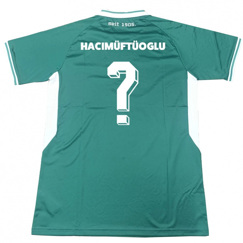 Danxen Criança Camisola Belinay Hacimüftüoglu #0 Verde Branco Principal 2025/26 Camisa Brasil