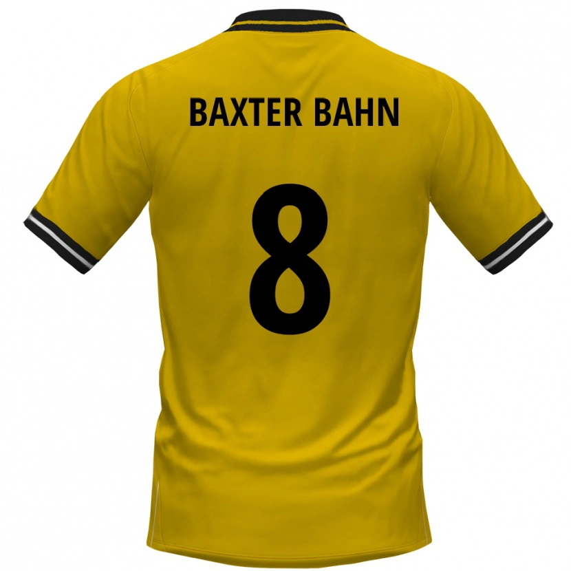 Danxen Criança Camisola Bentley Baxter Bahn #8 Amarelo Preto Principal 2025/26 Camisa Brasil