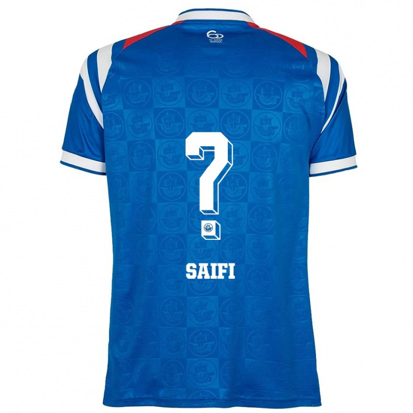 Danxen Criança Camisola Sahand Saifi #0 Azul Branco Vermelho Principal 2025/26 Camisa Brasil
