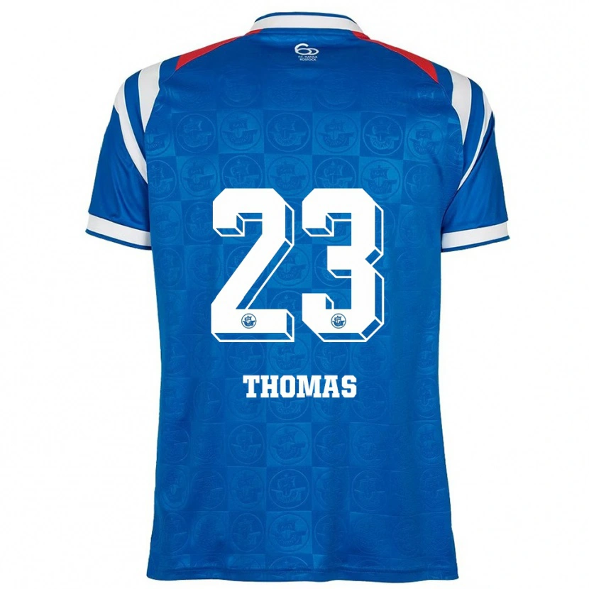 Danxen Criança Camisola Jordan Thomas #23 Azul Branco Vermelho Principal 2025/26 Camisa Brasil