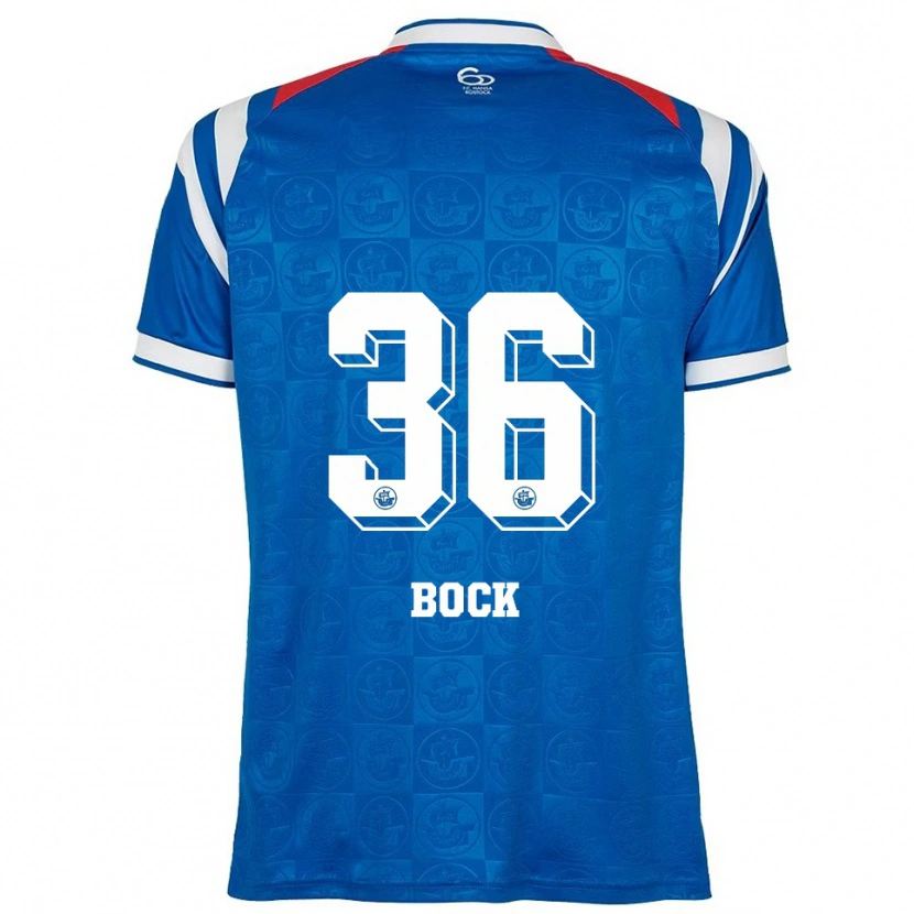 Danxen Criança Camisola Fiete Bock #36 Azul Branco Vermelho Principal 2025/26 Camisa Brasil
