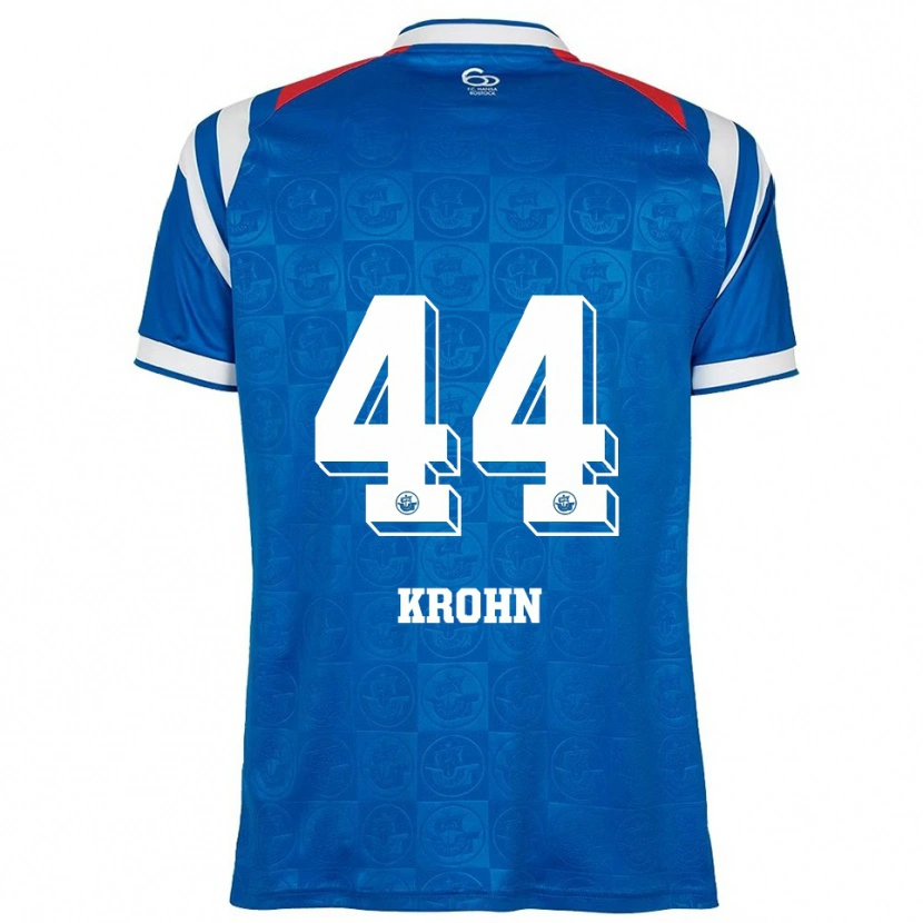 Danxen Criança Camisola Tim Krohn #44 Azul Branco Vermelho Principal 2025/26 Camisa Brasil