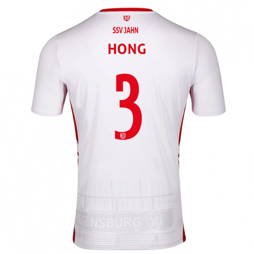Danxen Criança Camisola Hong Lac Luong Thanh #3 Branco Vermelho Principal 2025/26 Camisa Brasil