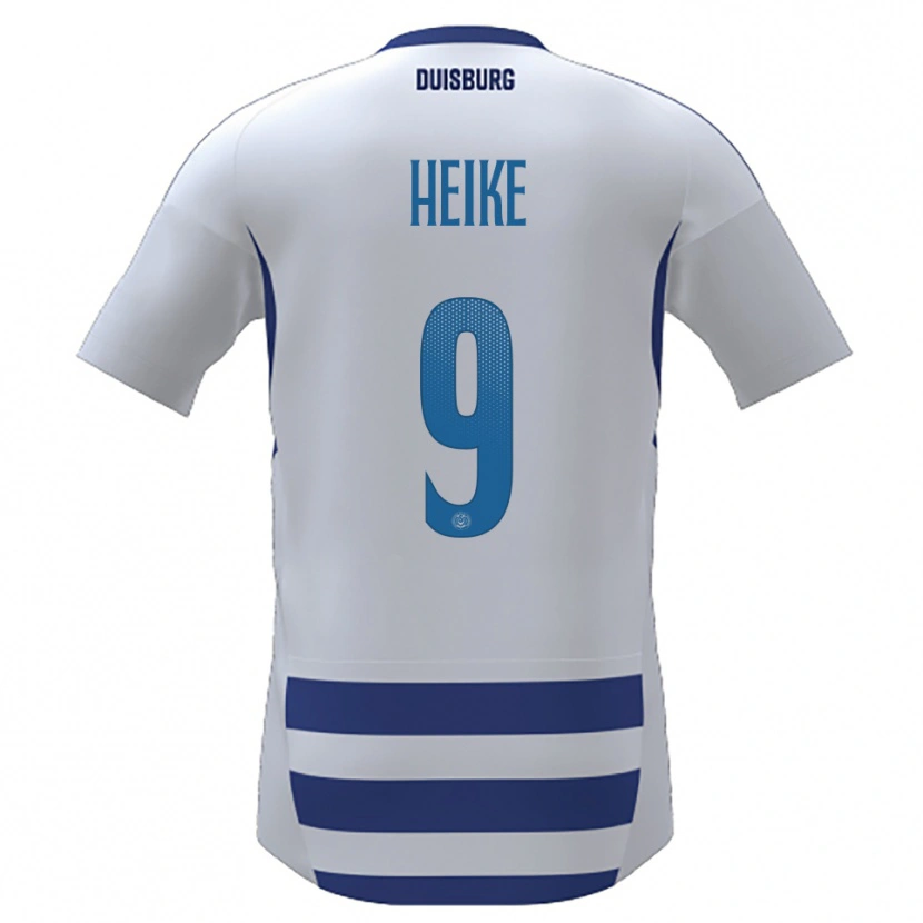 Danxen Criança Camisola Tim Heike #9 Branco Azul Principal 2025/26 Camisa Brasil