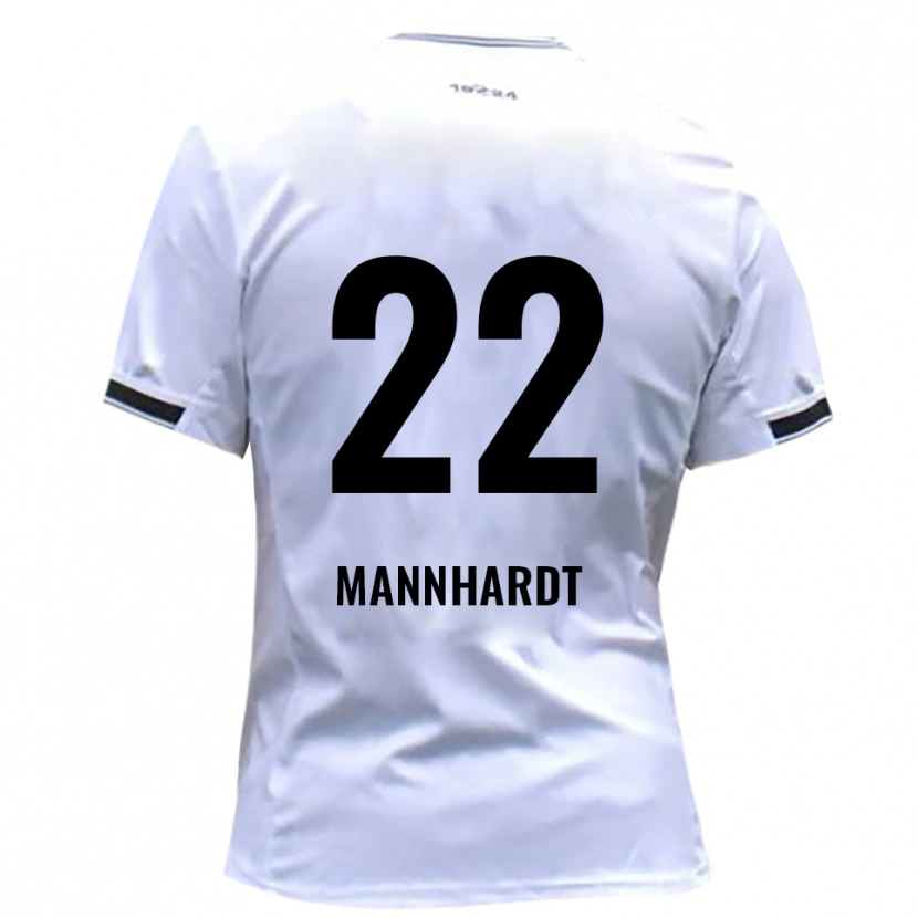 Danxen Criança Camisola Marco Mannhardt #22 Branco Vermelho Principal 2025/26 Camisa Brasil