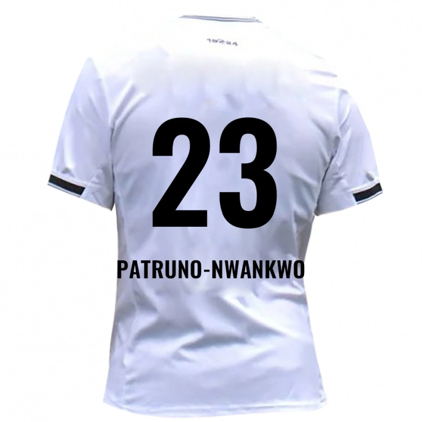 Danxen Criança Camisola Josiah Patruno-Nwankwo #23 Branco Vermelho Principal 2025/26 Camisa Brasil