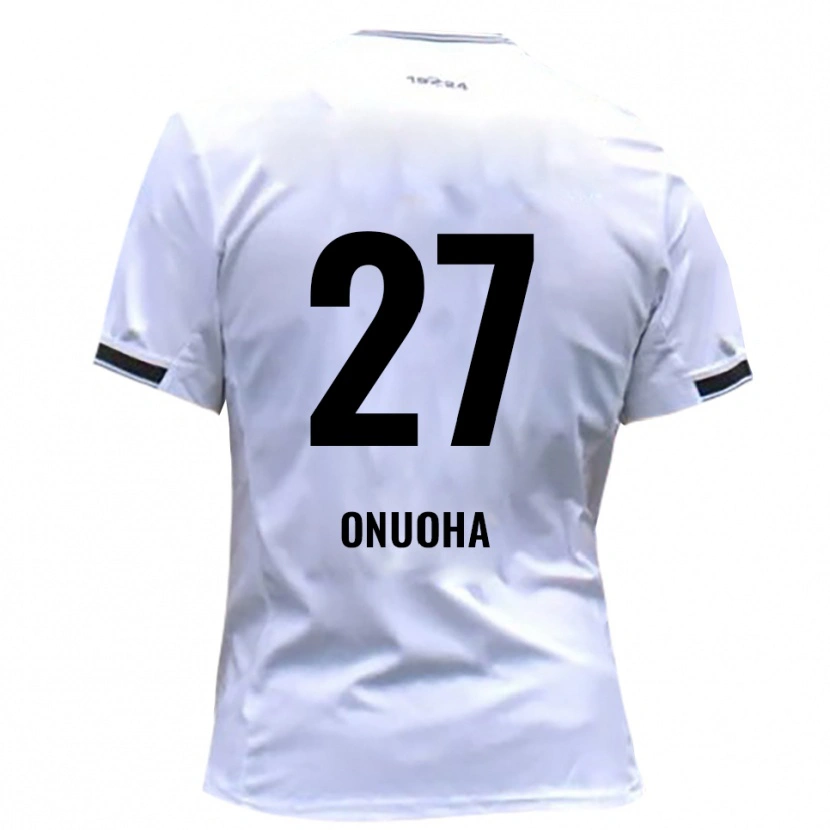 Danxen Criança Camisola Chilohem Onuoha #27 Branco Vermelho Principal 2025/26 Camisa Brasil
