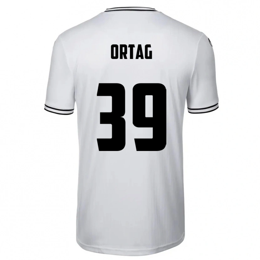 Danxen Criança Camisola Christian Ortag #39 Branco Preto Principal 2025/26 Camisa Brasil