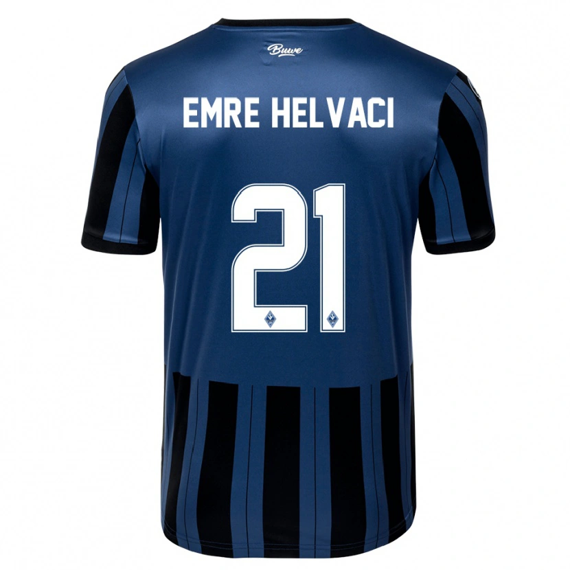 Danxen Criança Camisola Faruk Emre Helvaci #21 Azul Cinzento Preto Principal 2025/26 Camisa Brasil