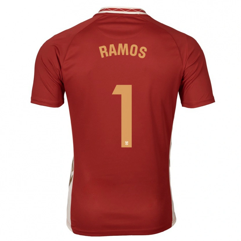 Danxen Criança Camisola Moha Ramos #1 Borgonha Dourado Alternativa 2025/26 Camisa Brasil