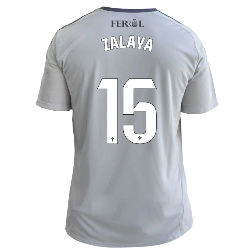 Danxen Criança Camisola Álex Zalaya #15 Cinzento Prateado Alternativa 2025/26 Camisa Brasil