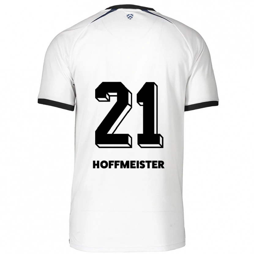 Danxen Criança Camisola Milan Hoffmeister #21 Branco Preto Alternativa 2025/26 Camisa Brasil