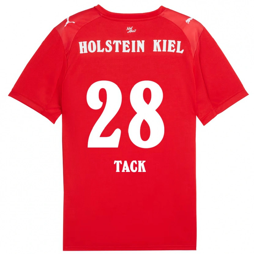 Danxen Criança Camisola Kian Tack #28 Vermelho Azul Alternativa 2025/26 Camisa Brasil