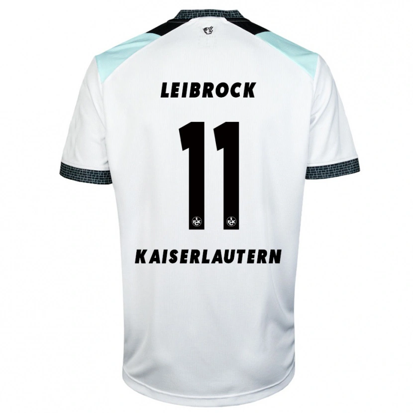Danxen Criança Camisola Lucas Leibrock #11 Branco Preto Alternativa 2025/26 Camisa Brasil