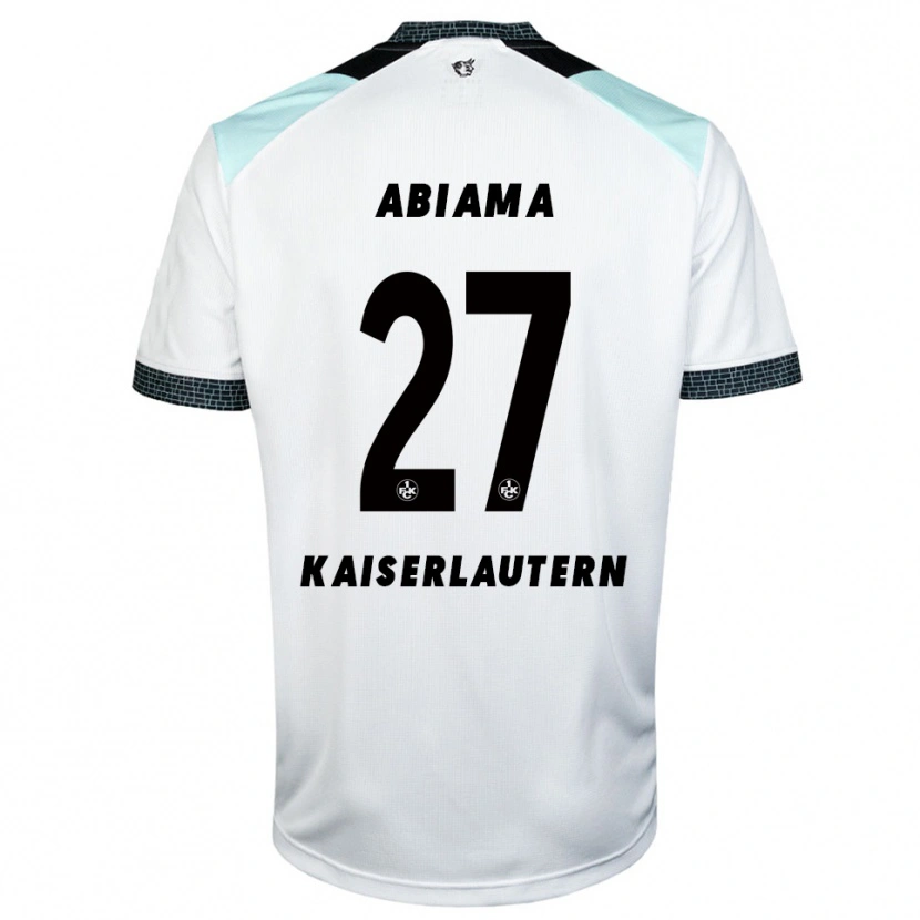 Danxen Criança Camisola Dickson Abiama #27 Branco Preto Alternativa 2025/26 Camisa Brasil