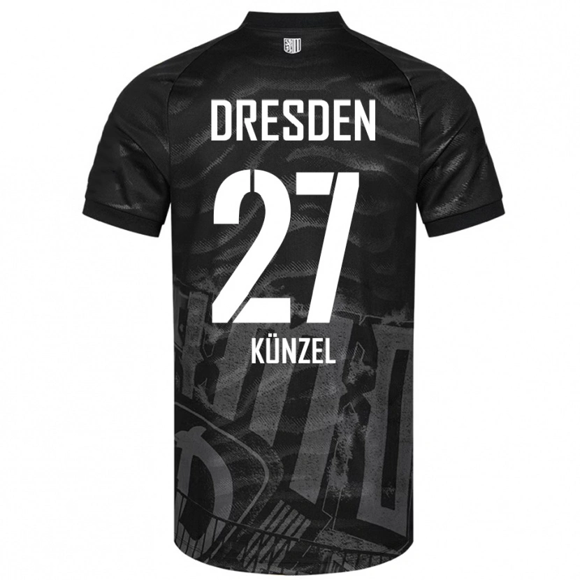 Danxen Criança Camisola Nico Künzel #27 Preto Cinzento Alternativa 2025/26 Camisa Brasil