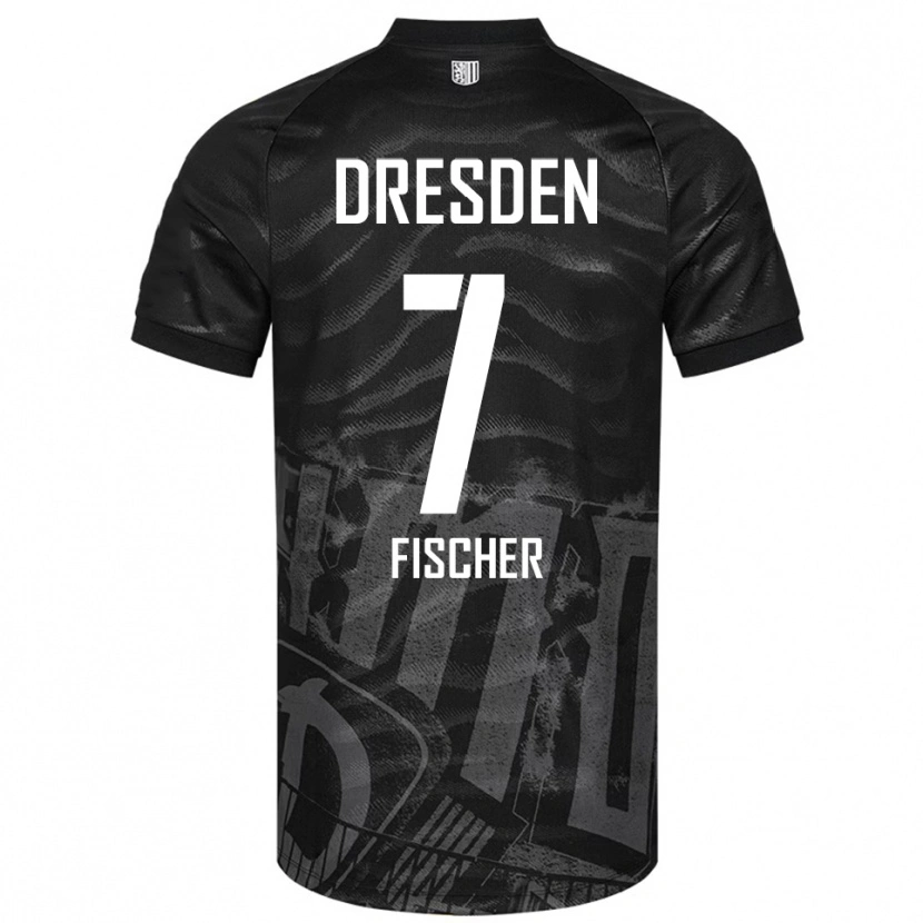Danxen Criança Camisola Marc Fischer #7 Preto Cinzento Alternativa 2025/26 Camisa Brasil