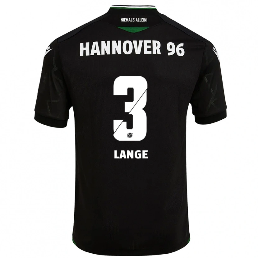 Danxen Criança Camisola Maximilian Lange #3 Preto Verde Alternativa 2025/26 Camisa Brasil